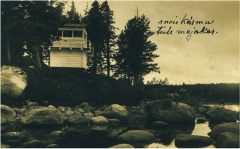 Käsmu tuletorn u 1914. Aivo Aia kogu.