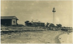 Kihnu tuletorn ja päästejaam u 1910. Aivo Aia kogu.