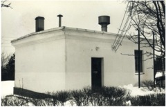 Kõpu tuletorni generaatorihooned u 1980. L. Sepa kogu.